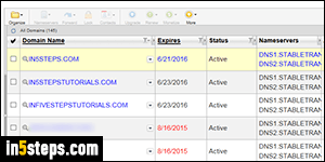 Change GoDaddy nameservers - Step 3