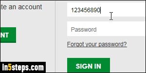 Delete credit card from GoDaddy - Step 1
