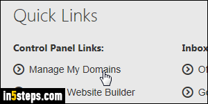 Register domain with GoDaddy - Step 6