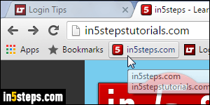 Add bookmark / create folder in Chrome - Step 4