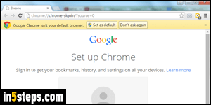 Automatically restore Chrome tabs - Step 4