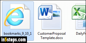 Export Chrome bookmarks - Step 5
