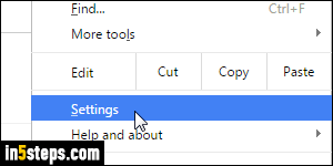 Import Firefox bookmarks to Chrome - Step 2
