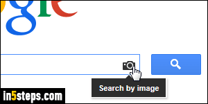Google search by image - Step 2