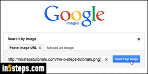 Google search by image - Step 3