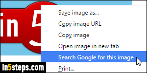 Google search by image - Step 6