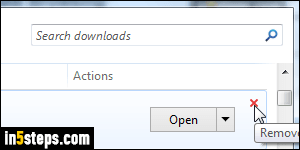 Automatically clear IE history - Step 4