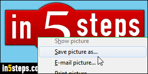 Change download location in IE - Step 5