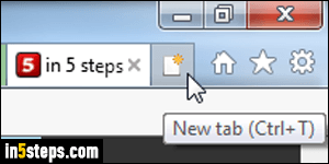 Disable IE tabs background color - Step 4