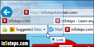 Email link from Internet Explorer - Step 4