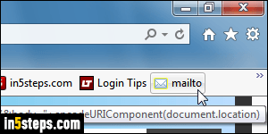 Email link from Internet Explorer - Step 5