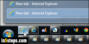 Hide IE taskbar thumbnail previews - Step 2