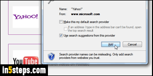 Powerful Internet Explorer search tips - Step 4