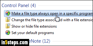 Set IE as default browser - Step 5