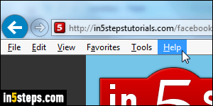 Show classic menus in IE - Step 3