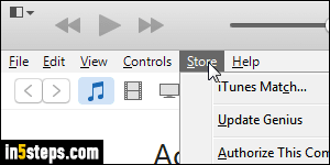 Change iTunes credit card - Step 2