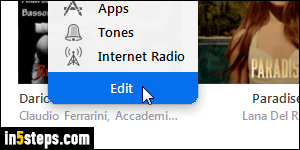 Show or hide iTunes toolbar buttons - Step 2