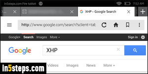 Change search engine on Kindle Fire - Step 5