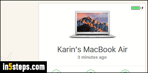 Change computer name in Mac OS X - Step 1