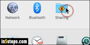 Change computer name in Mac OS X - Step 3