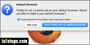 Change default browser in Mac OS X - Step 5