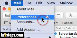 Change default mail app on Mac OS X - Step 2