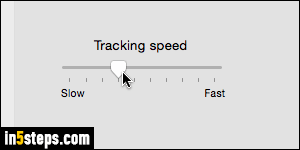 Increase trackpad speed in Mac OS X - Step 3