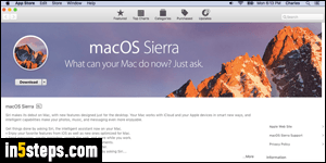 Upgrade your Mac to macOS Sierra - Step 2