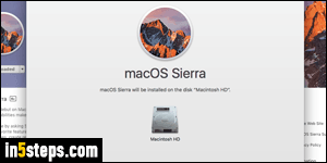 Upgrade your Mac to macOS Sierra - Step 5
