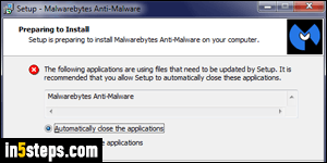 Install new Malwarebytes Anti-Malware - Step 3