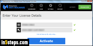 Transfer Malwarebytes to another PC - Step 5
