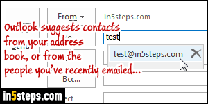 Import Yahoo contacts to Outlook 2016 - Step 1