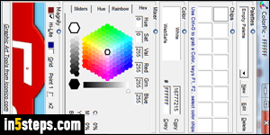 Change color in MS Paint - Step 6