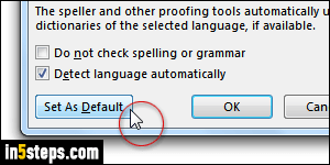 Add a language to Microsoft Word - Step 6