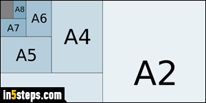 Change page size in Microsoft Word - Step 1