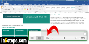 Change View in MS Word document - Step 3