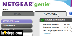 Block websites with Netgear router - Step 3