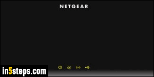 Change Netgear router password - Step 1