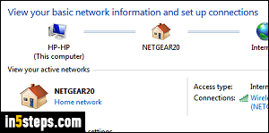 Change network name in Netgear router - Step 6