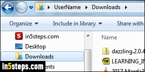 Change default download folder in Opera - Step 1