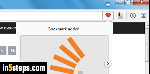 Edit / delete bookmark in Opera - Step 2