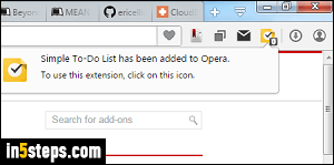 Install an extension in Opera - Step 5