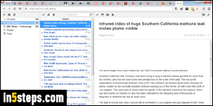 Read RSS feeds in Opera - Step 1
