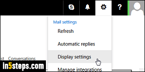 Move / hide Outlook Mail reading pane - Step 2
