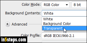 Change color in Photoshop - Step 1
