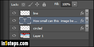 Find largest layer in Photoshop - Step 4