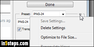 Photoshop file name truncated - Step 2