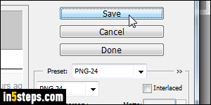 Photoshop file name truncated - Step 5
