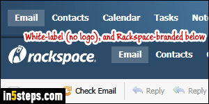 Login to Rackspace Mail - Step 2