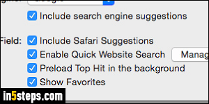 Change search engine in Safari - Step 5